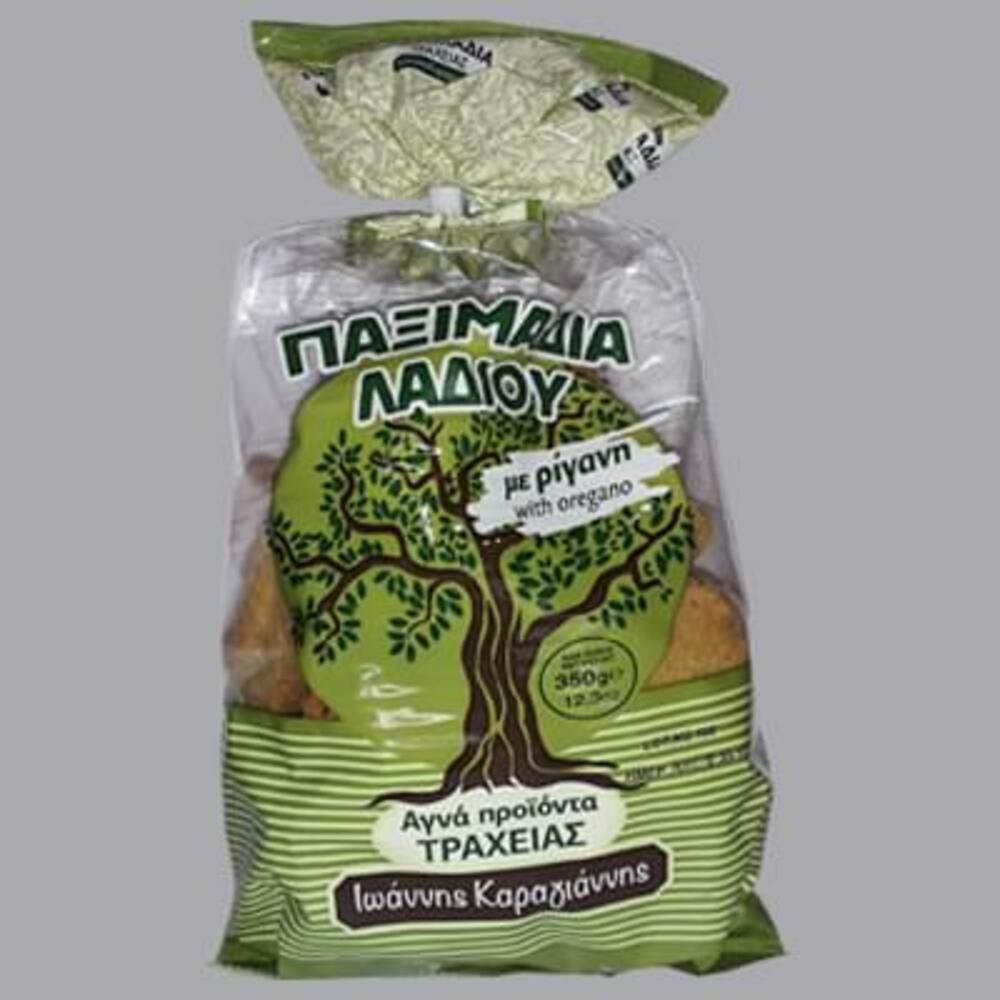 Παξιμάδια λαδιού με ρίγανη Τραχειάς – Ιωάννης Καραγιάννης