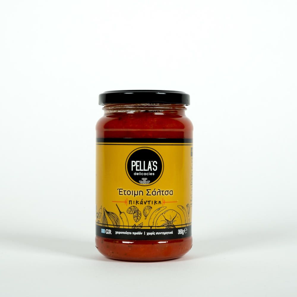 Σάλτσα Ντομάτας πικάντικη - Pella's