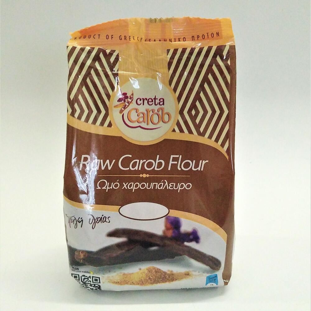 Ωμό χαρουπάλευρο - Creta Carob