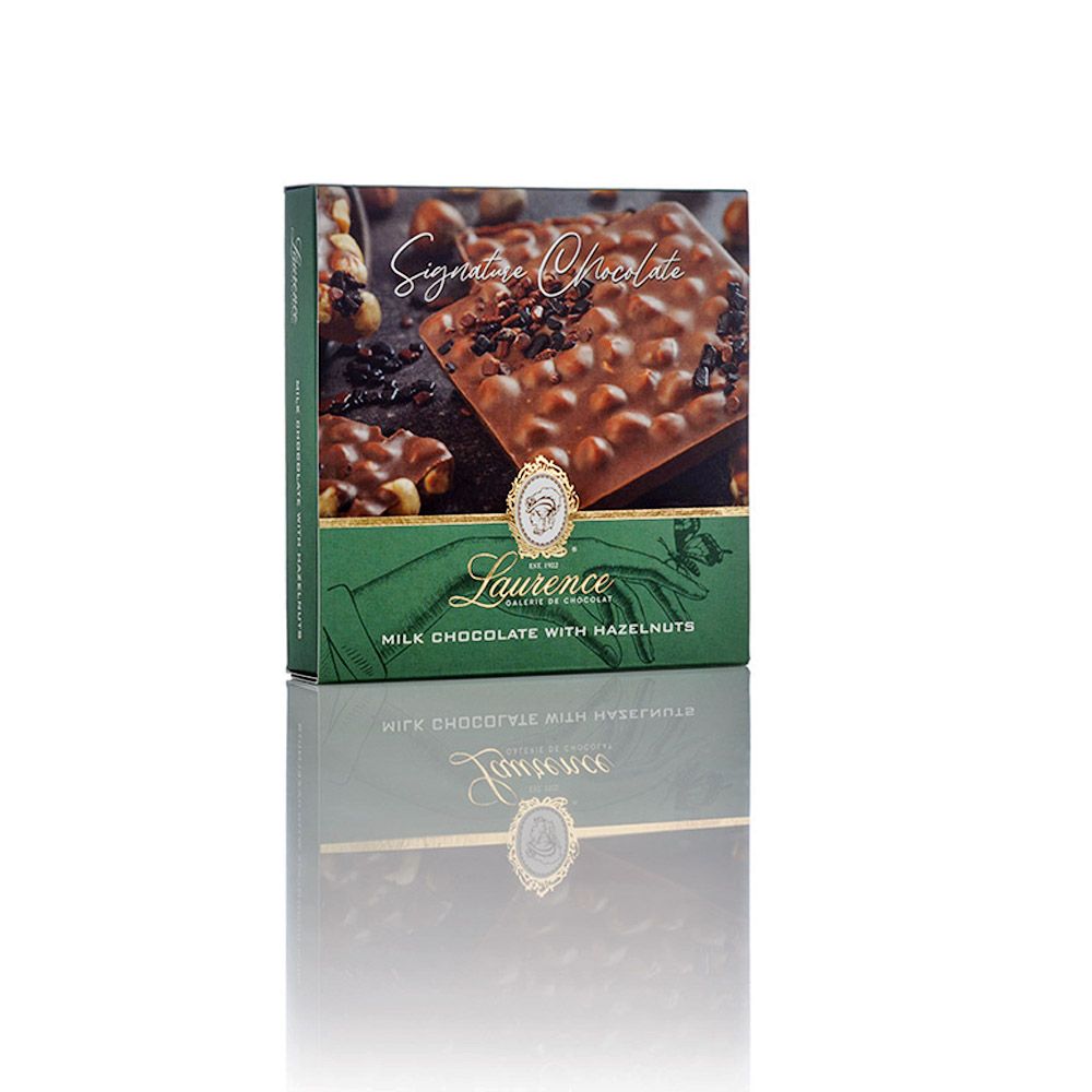 Σοκολάτα γάλακτος με φουντούκια - Laurence