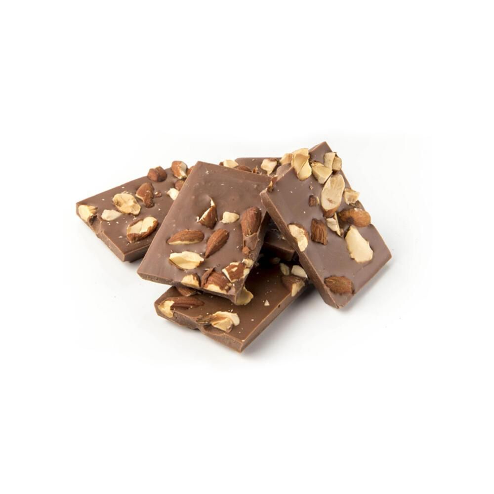 Σοκολατάκια γάλακτος με αμύγδαλα χωρίς ζάχαρη