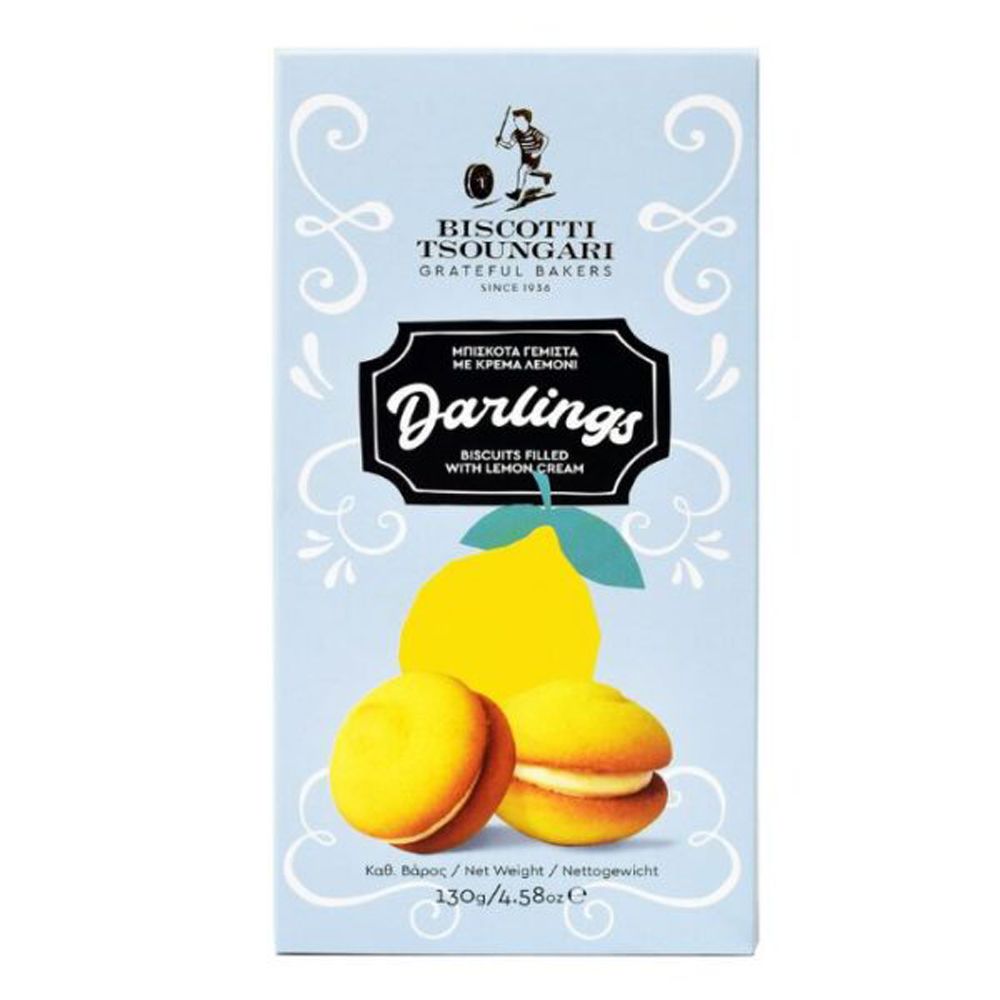 DARLINGS – ΜΠΙΣΚΟΤΑ ΓΕΜΙΣΤΑ ΜΕ ΚΡΕΜΑ ΛΕΜΟΝΙ- BISCOTTI TSOUNGARI