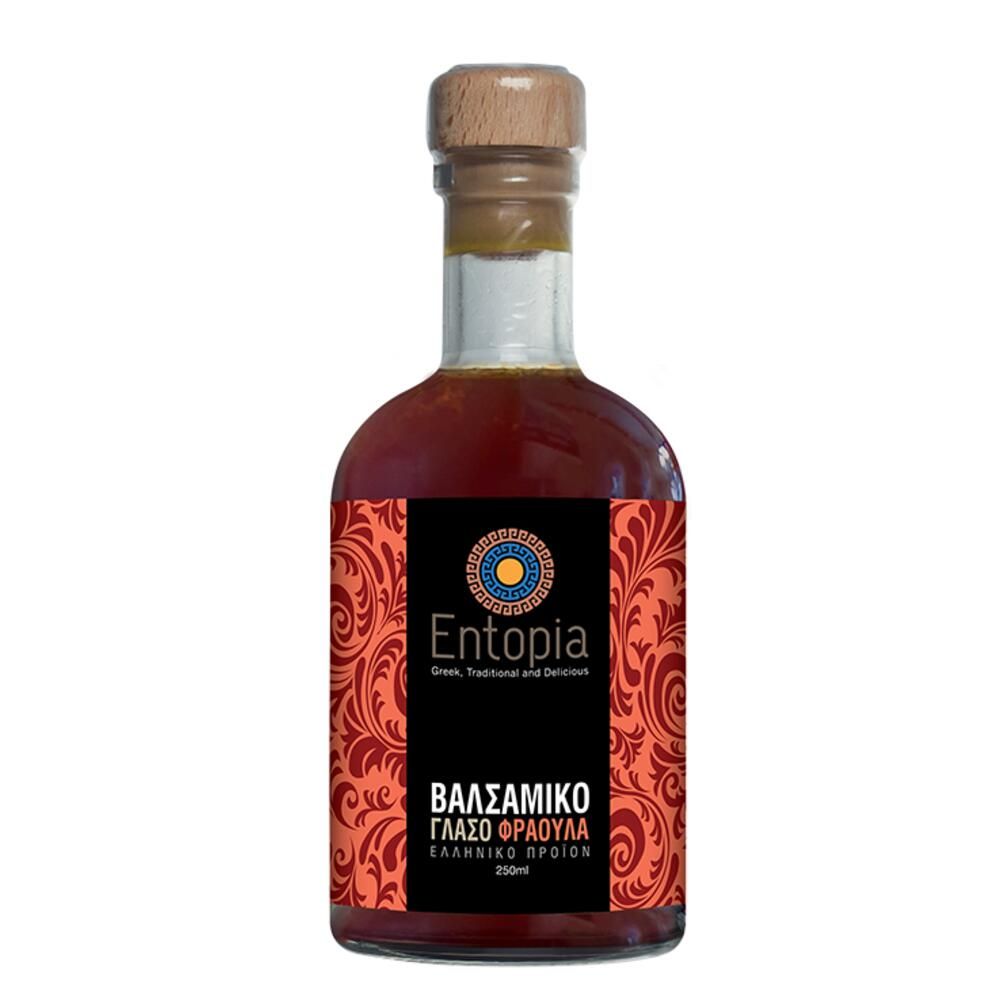 Βαλσάμικο Γλάσο Φράουλα - Entopia