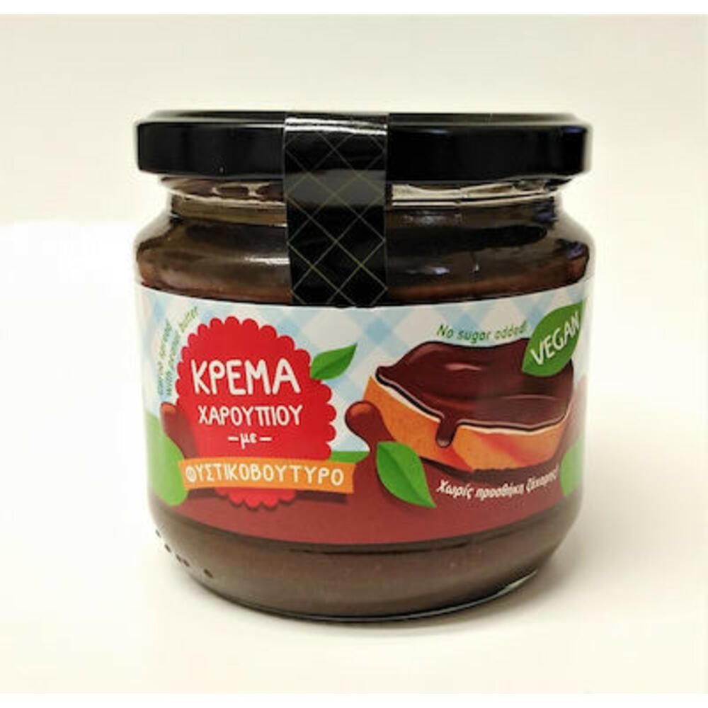 Κρέμα χαρουπιού με φυστικοβούτυρο - Από Καρδιάς