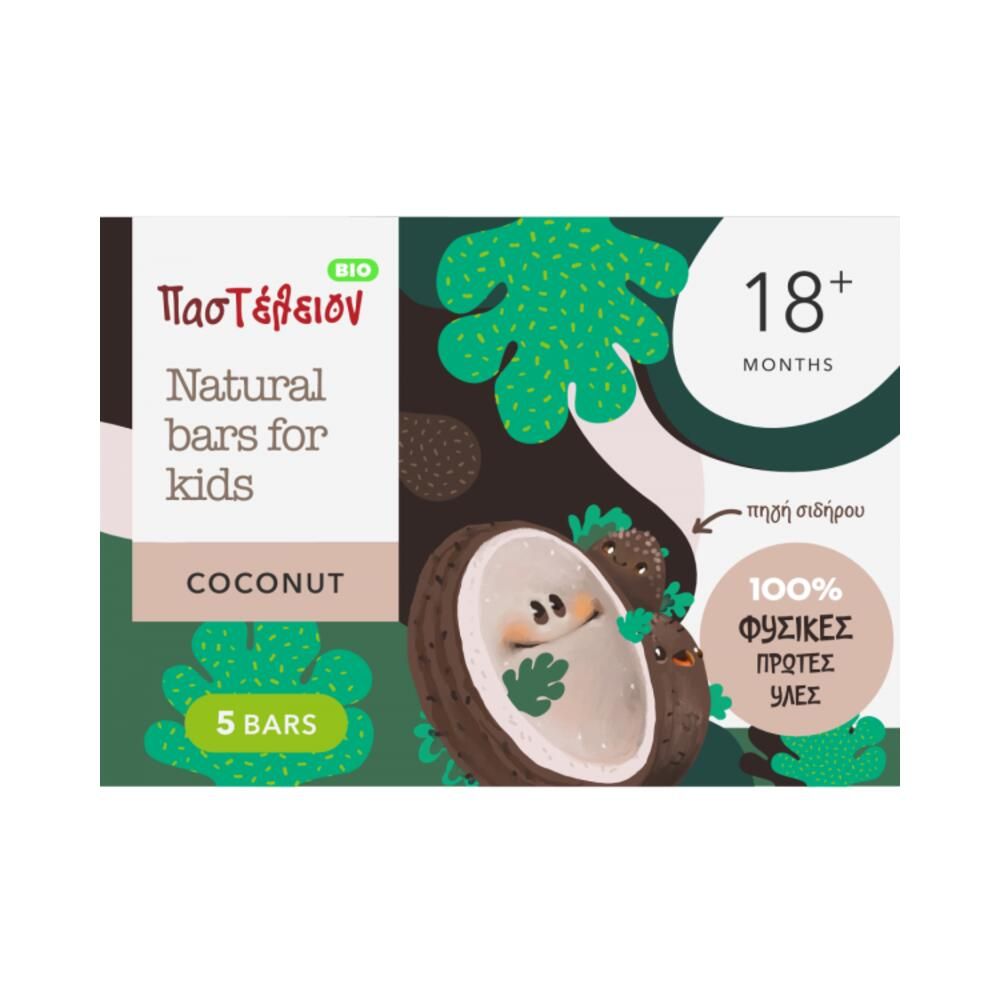 Μπάρες για παιδία με Καρύδα - Παστέλειον