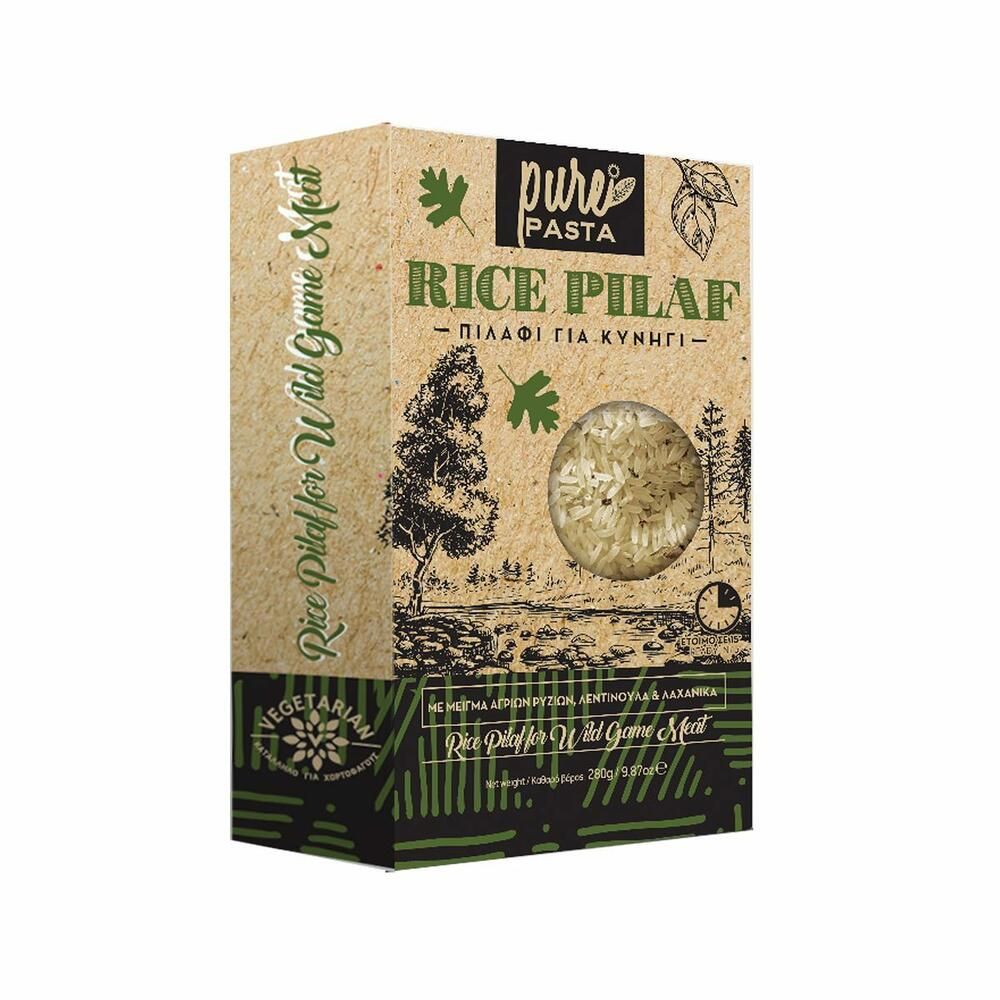 Ριζότο πιλάφι για κυνήγι - Pure Pasta