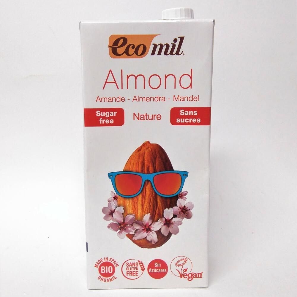 Ρόφημα Αμυγδάλου, χωρίς προσθήκη ζάχαρης – Ecomil