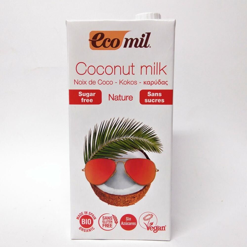 Ρόφημα Καρύδας, χωρίς προσθήκη ζάχαρης – Ecomil