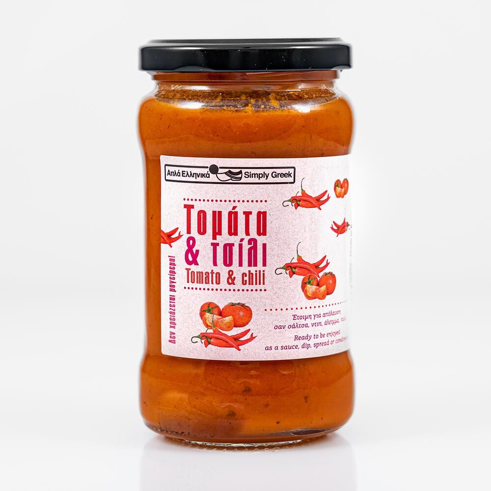 Σάλτσα Ντομάτας με Τσίλι - Simply Greek
