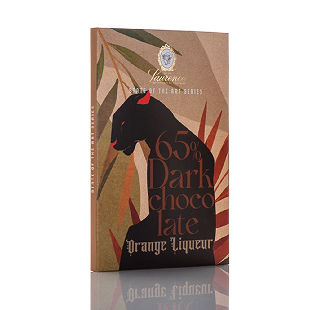 Μαύρη Σοκολάτα με Λικέρ Πορτοκάλι - Laurence
