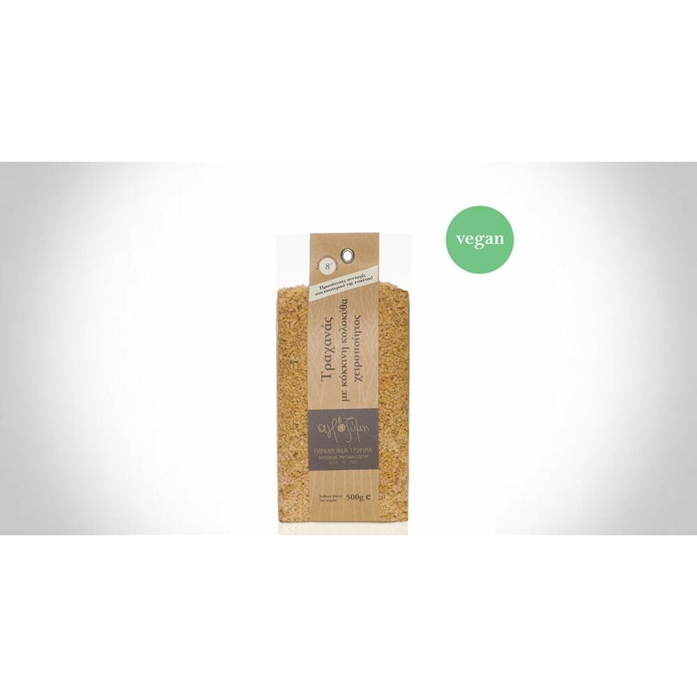 Τραχανάς με κόκκινη κολοκύθα - Αγροζύμη